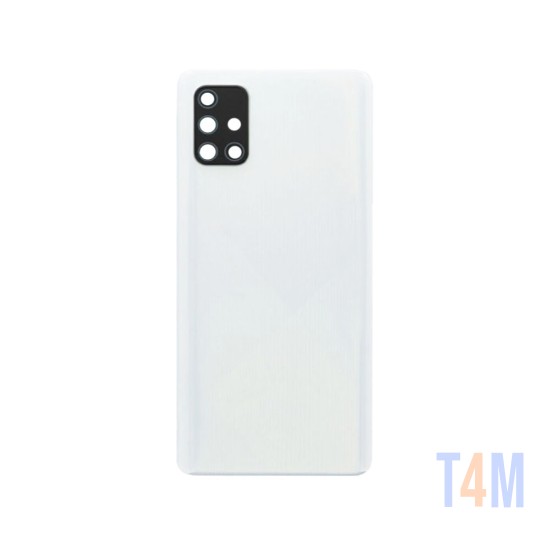 Back Cover+Camera Lens Samsung Galaxy A71/A715 White